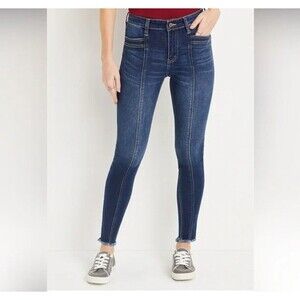 KANCAN Skinny Jeans Raw Hem‎ Flat Pocket Women's 30